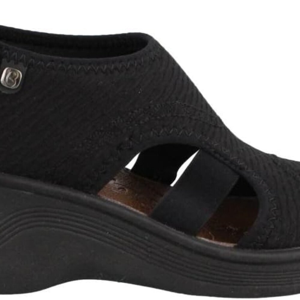 Women's Dream Sandal Black Mesh 11 M Comfortable Cloud Technology Adjustable